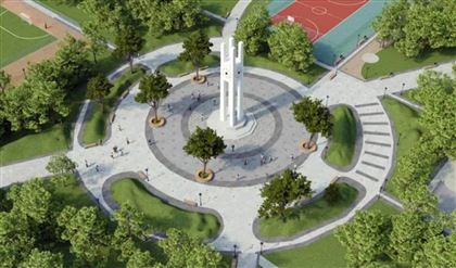 В столице на окраине города начали строить парк для отдыха