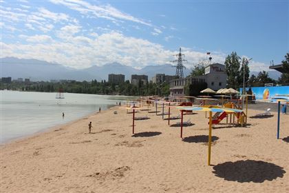 В Алматы определены зоны для купания