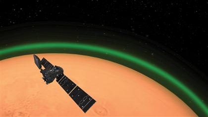 На Марсе заметили уникальное зеленое свечение