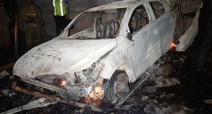 В Алматы погиб мужчина в результате взрыва машины