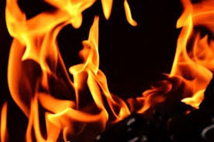 В Павлодаре горели нефтепродукты