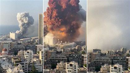 Стало известно о выбросе опасных веществ в атмосферу при взрыве в Бейруте