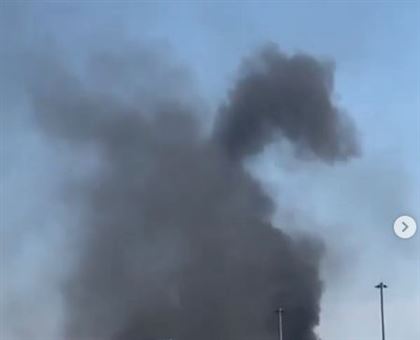 Крупный пожар в Алматы засняли на видео очевидцы