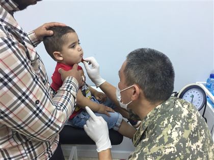 Из Ливана в Казахстан вернулись военные медики