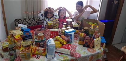 26 августа гуманитарным фондом «Дегдар» была организована акция помощи нуждающимся семьям Казахстана