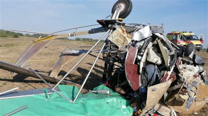 Под Уральском разбился самодельный самолет