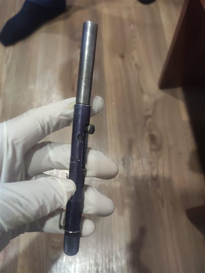 Огнестрельную ручку изъяли полицейские у жителя Усть-Каменогорска