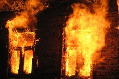 В Алматинской области сгорели два магазина