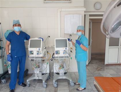 Гуманитарный фонд "Дегдар" вручит аппараты ИВЛ провизорному госпиталю Алматинской области