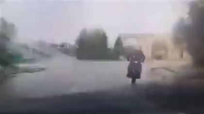В Казнете появилось видео погони полицейских за байкером