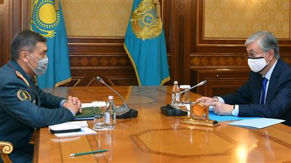 Токаев принял министра обороны