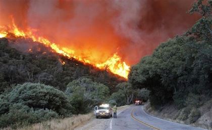 В Калифорнии не утихают лесные пожары