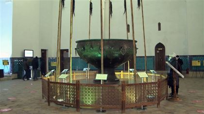 Главному украшению мавзолея Ахмеда Ясави – Тайказану – вернули исторический облик