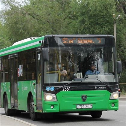 В Алматы автобусный маршрут №52 изменил схему движения