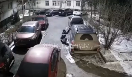 Вор автомобильных зеркал попал на видео: казахстанцы вспоминают трагедию Дениса Тена