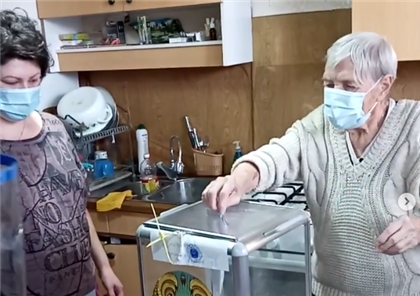 Бабушка, которой 101 год, проголосовала в Алматы