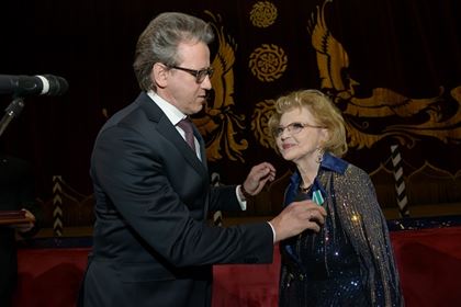 Высшая награда России вручена приме легендарного казахстанского театра