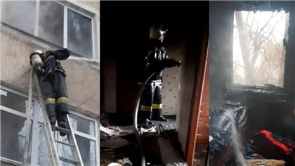 Пострадавшей от пожара в Жанатасе семье купили квартиру