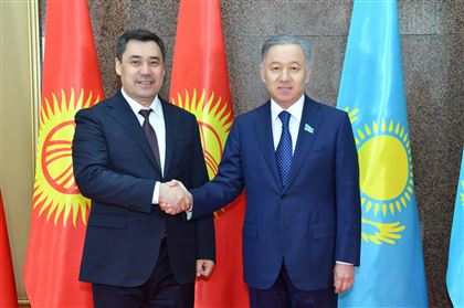 В Мажилисе состоялась встреча Нурлана Нигматулина с Президентом Кыргызстана 