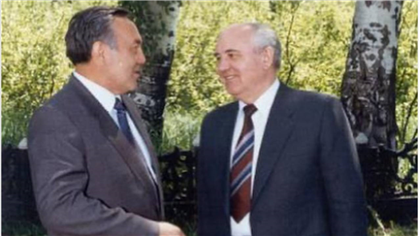 Нурсултан Назарбаев поздравил Михаила Горбачева с 90-летним юбилеем