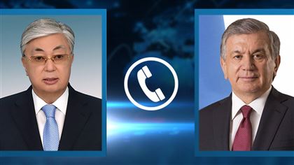 Касым-Жомарт Токаев поговорил по телефону с президентом Узбекистана Шавкатом Мирзиёевым