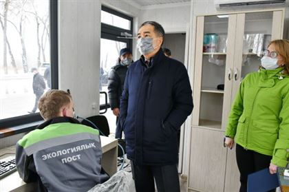 19 экопостов будут работать на въездах в Алматы