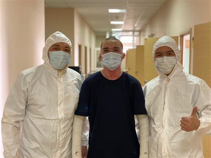 В Алматы врачи спасли парня, который получил ожоги 85% тела