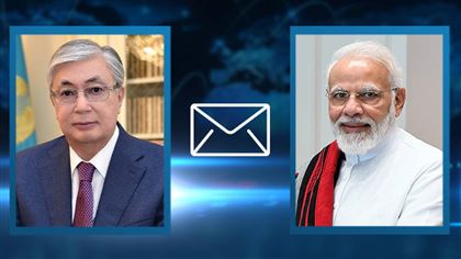 Президент Казахстана направил телеграмму премьер-министру Индии Нарендре Моди