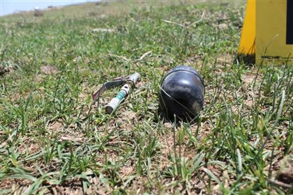 В Шымкенте полицейские обезвредили гранату