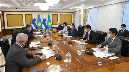 Казахстанский премьер-министр встретился с министром внешней торговли Финляндии