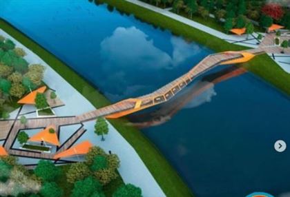 В столице построят велопешеходный мост