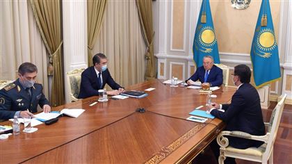 Состоялось заседание Совета безопасности под председательством Первого Президента Казахстана