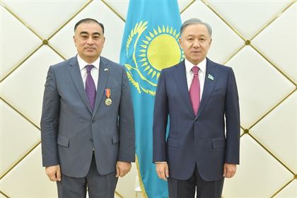 Нурлан Нигматулин и посол Азербайджана в Казахстане обсудили перспективы совместной работы