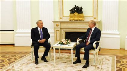 В Кремле проходит встреча Нурсултана Назарбаева и Владимира Путина
