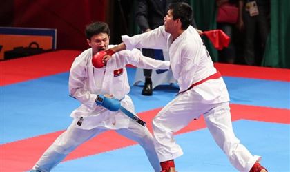 Прямая трансляция выступления казахстанского каратиста Данияра Юлдашева на Олимпиаде-2020