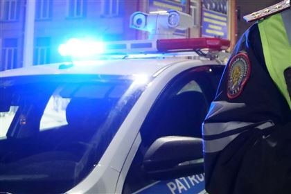 В Алматинской области полицейские оказались в больнице после погони за пьяным водителем