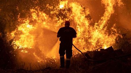 В Греции снова начались пожары