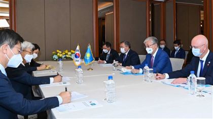 Президент Казахстана встретился с руководителями крупных южнокорейских компаний
