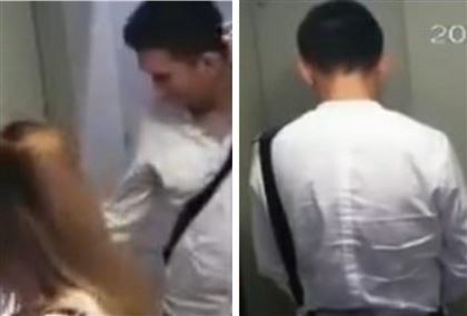 Алматинец, справлявший нужду в лифте ЖК, попал на видео