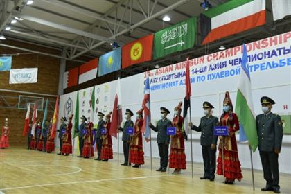 Чемпионат Азии по стендовой стрельбе проходит в Шымкенте