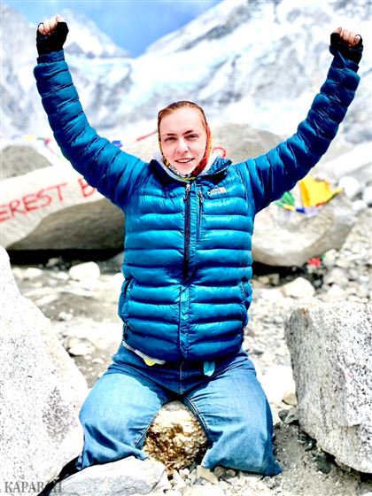 Мария Ауэзова покорила Эверест без ног