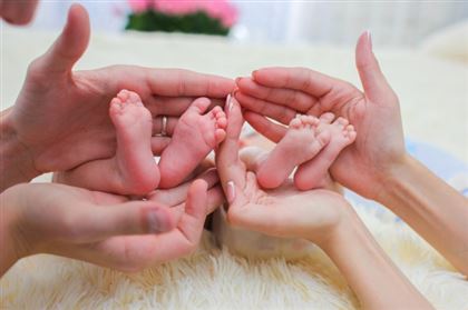 В Шымкенте резко выросло число родившихся близнецов