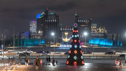 В акиматах Алматы и Нур-Султана рассказали, как будут украшать города к новогодним праздникам