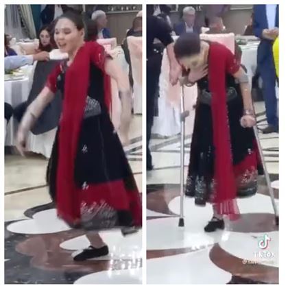 Танец одноногой девушки на тое восхитил казахстанцев 