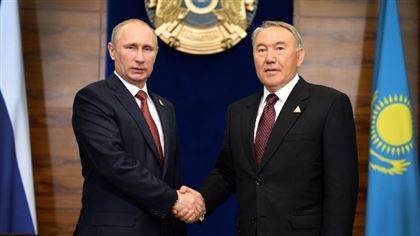 Началась встреча Нурсултана Назарбаева и Владимира Путина