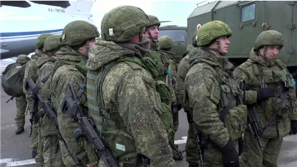 Российские миротворцы ОДКБ вылетели из Казахстана 