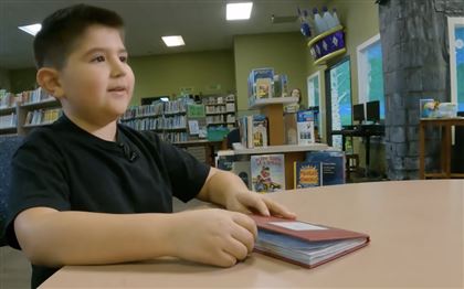 В США мальчик прославился благодаря оставленному блокноту в библиотеке
