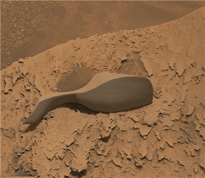 "Домбра на Марсе" - с красной планеты прислали новую фотографию