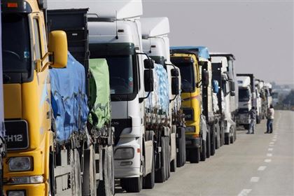 49 из 57 казахстанских грузовых автомобилей выехали из Украины – данные МИИР РК