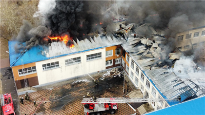 Из-за пожара в павлодарской школе возбудили уголовное дело
